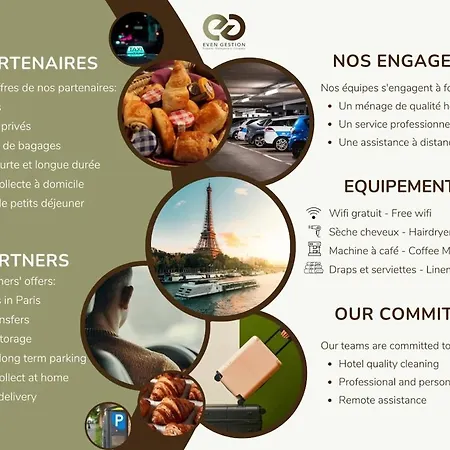 Arc De Triomphe - 2 People Apartment